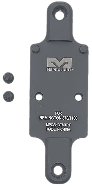 Meprolight USA 901141043 Optics Plate Shotgun Matte Black Aluminum Remington 870 RMR Footprint Mount
