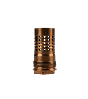 Q LLC RECB1/2X28 Cherry Bomb Rear End 7.62 Steel 5/8"x24 Threads 1.71" OAL