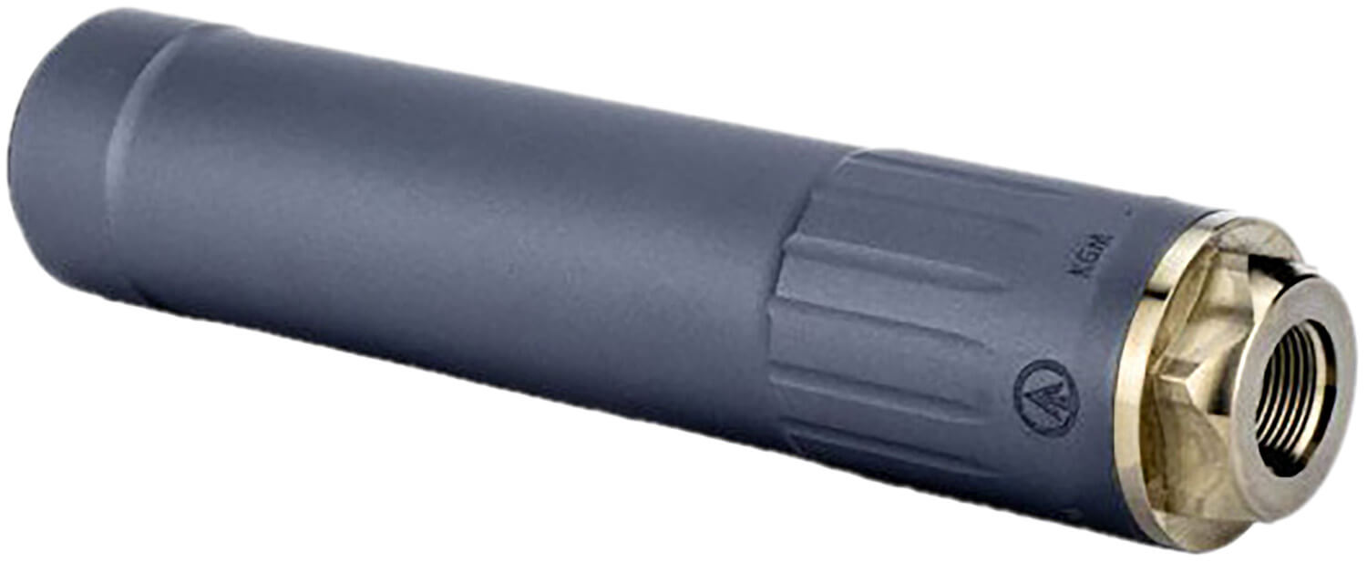 Kgm Suppressors RF22-DT-GRY 22LR 1.20" Grey Aluminum/Stainless Steel/Titanium 1/2"x28 - Image 2