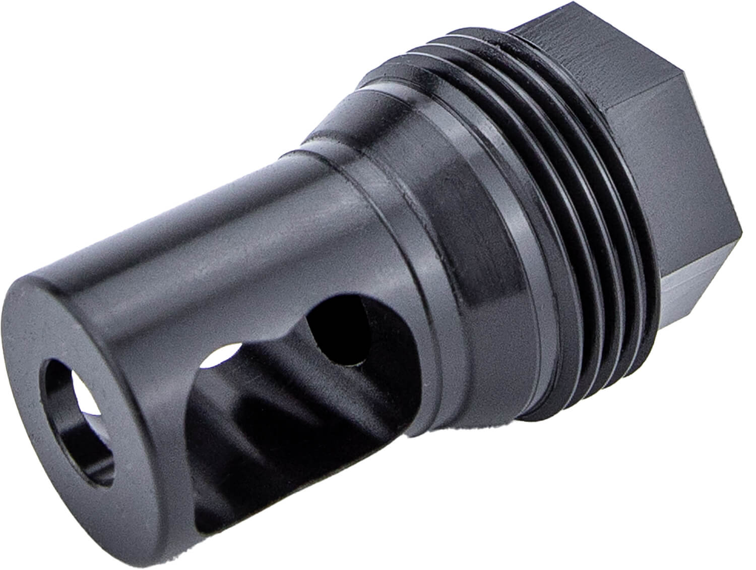 Kgm Suppressors A-TMB-S-1 R50T Taper Muzzle Brake Black Nitride Steel 1/2"x28 Threads - Image 2