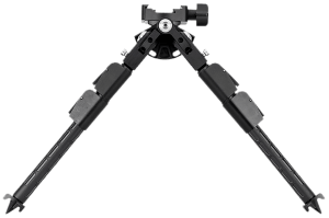 Mdt Sporting Goods Inc 106345BLK CKYE-POD Double Pull Bipod Black Aluminum