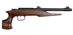 Crickett 41001 Hunter Adult 22 Mag 1rd 9" Threaded Blued Steel Single Shot Barrel  Walnut Stock