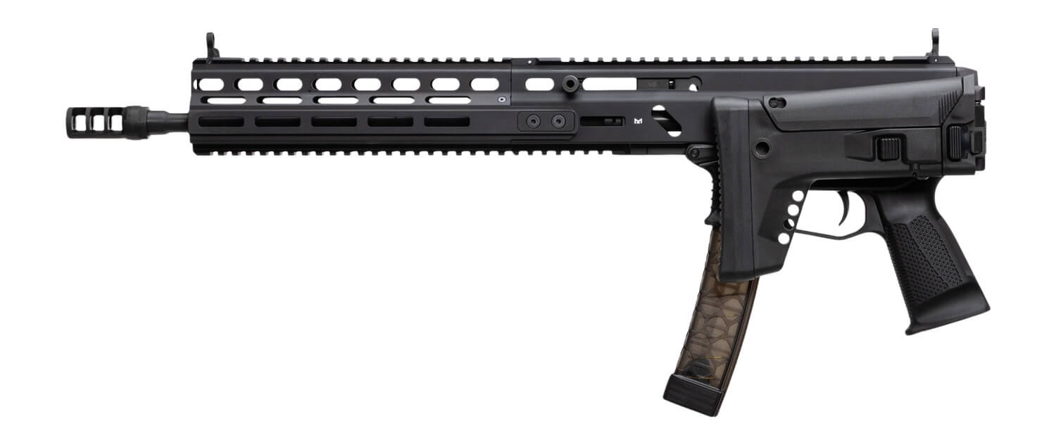 Global Ordnance LLC 810091158005 Grand Power Stribog SP9A3 9mm Luger 30+1 16" Black Barrel Picatinny Rail Receiver & Grip - Image 3