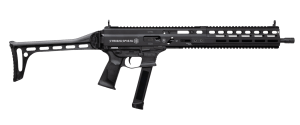 Global Ordnance LLC 810091156025 Grand Power Stribog SP9A3G 9mm Luger 16" Black Barrel  Black Receiver  Polymer Stock & Grip