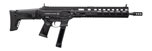Global Ordnance LLC 810091156094 Grand Power Stribog SP9A3G 9mm Luger 16" Black Barrel  Black Receiver  Polymer Stock & Grip