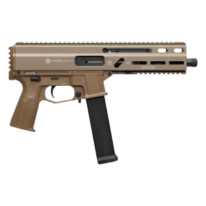 Global Ordnance LLC 197892004794 Grand Power Stribog SP45A3 45 ACP 8" Flat Dark Earth
