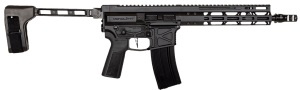 Global Ordnance LLC 197892004862 Monolithic 5.56 NATO 12.50" Black Barrel M-LOK Handguard Picatinny Rail Receiver Black Polymer Grip