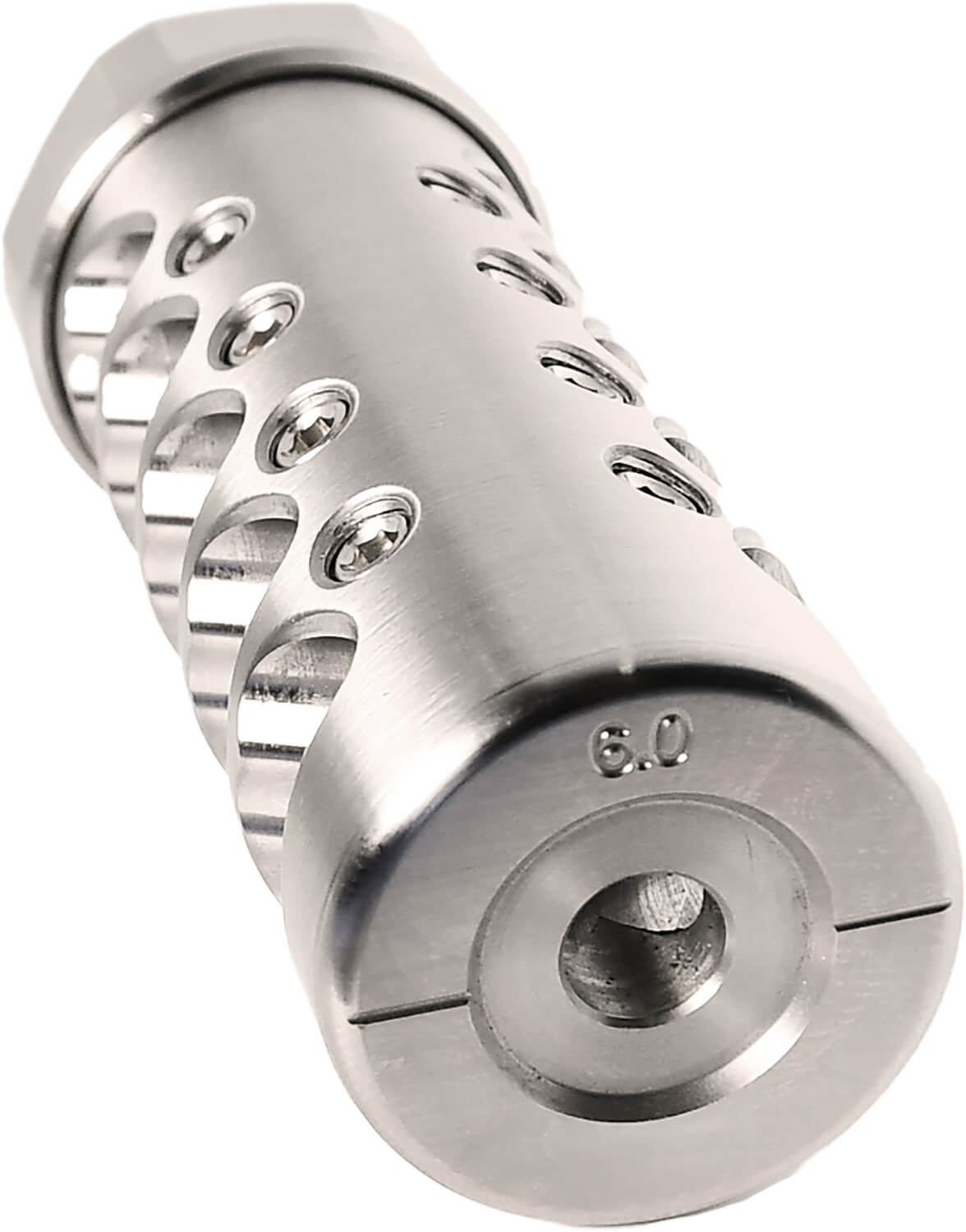 American Precision Arms G4F5865S Gen 4 Fat Bastard Self Timing Stainless 5/8"x24 Threads 3.30" OAL 1.10" Diameter 6.5mm - Image 2