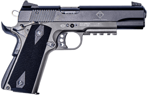 ATI GERG1911ADOPGR GSG 1911  22 LR 10+1 5" Black Steel Barrel  Black Parkerized Serrated Slide  Gray Polymer Grip