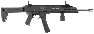 CZ-USA 91440 Scorpion 3+ Carbine 9mm Luger 20+1 16.30" Black Threaded Barrel  Black Receiver w/Picatinny Rail  Magpul Folding Black Polymer Stock  Black Polymer Grip