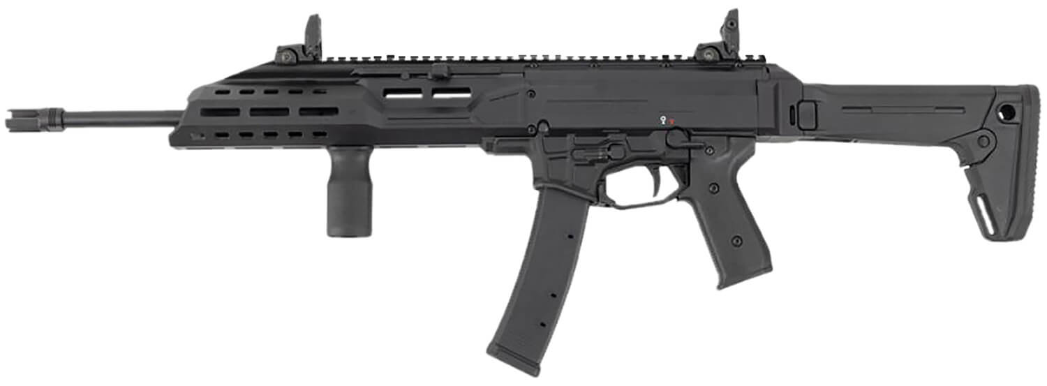 CZ-USA 91440 Scorpion 3+ Carbine 9mm Luger 20+1 16.30" Black Threaded Barrel Black Receiver w/Picatinny Rail Magpul Folding Black Polymer Stock Black Polymer Grip - Image 2