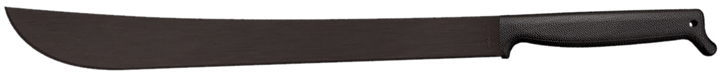 Cold Steel CS97TM21S Two Handed 21" Black Matte Anti Rust 65Mn Carbon Steel Blade Black Polypropylene Handle 30" Long