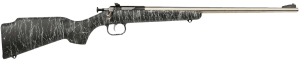 Crickett KSA2444 Gen2 Youth 22 LR 1rd 16.13ā³ Stainless Single Shot Barrel Stainless Steel Receiver Black w/White Webbing Fixed Synthetic Stock Crickett KSA2444 Gen2 Youth 22 LR 1rd 16.13ā³ Stainless Single Shot Barrel Stainless Steel Receiver Black w/White Webbing Fixed Synthetic Stock