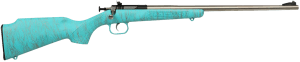 Crickett KSA2446 Gen2 Youth 22 LR 1rd 16.13ā³ Stainless Single Shot Barrel Stainless Steel Receiver Blue w/Gold Webbing Fixed Synthetic Stock Crickett KSA2446 Gen2 Youth 22 LR 1rd 16.13ā³ Stainless Single Shot Barrel Stainless Steel Receiver Blue w/Gold Webbing Fixed Synthetic Stock