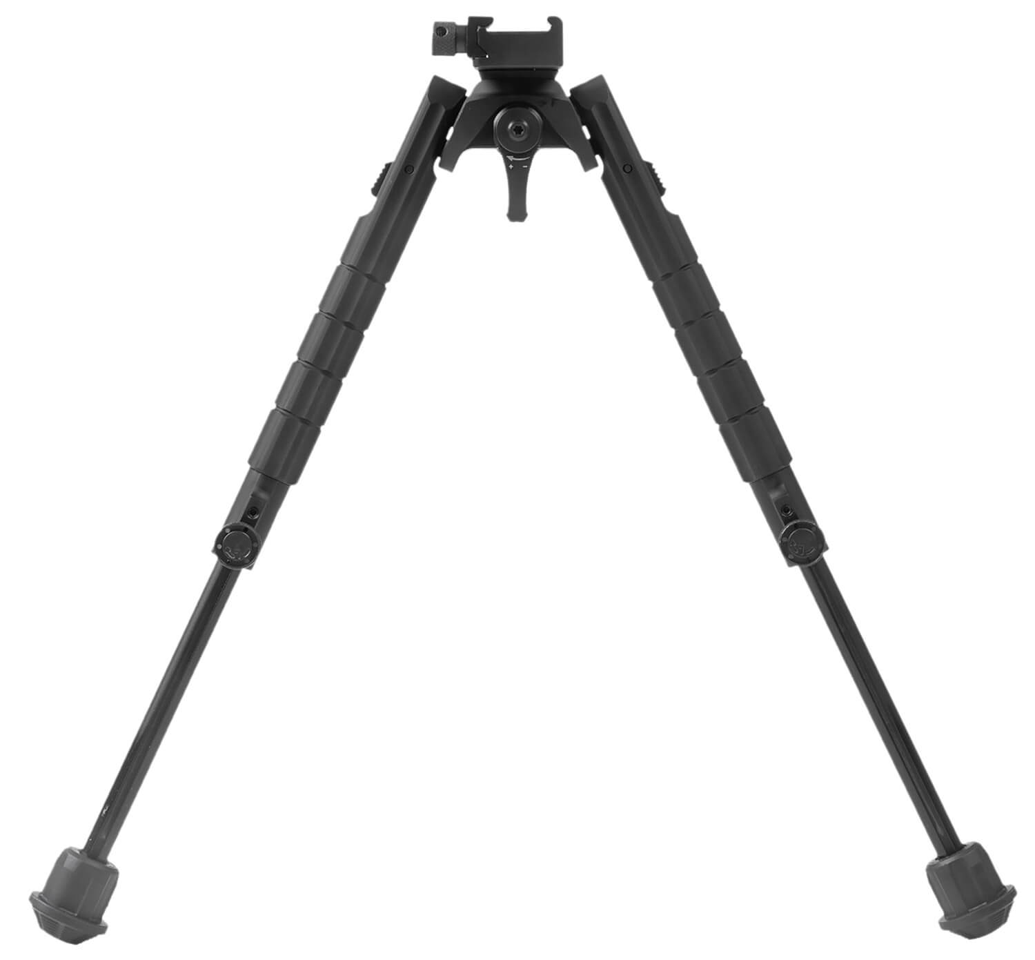 Leapers TLBP03B Bipod Black Anodized 8-12" Aluminum - Image 2