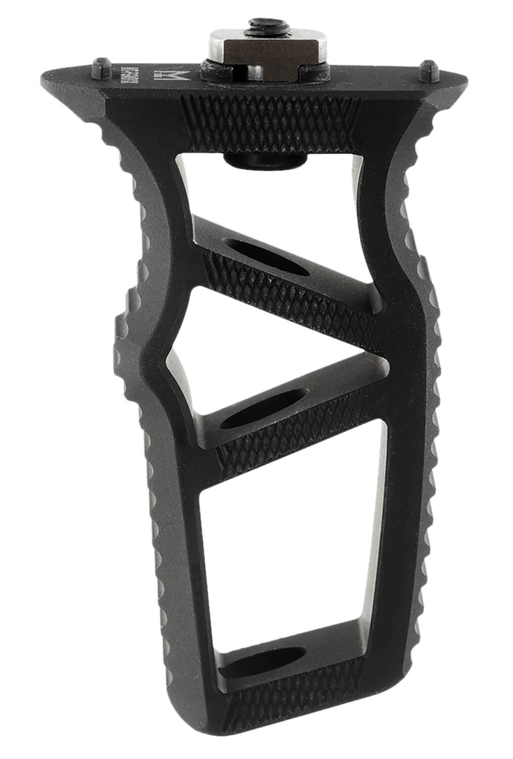 Leapers MTFGM01X Ultra Slim Foregrip Matte Black Anodized Aluminum - Image 2