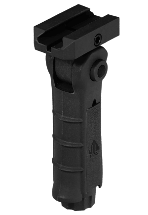 Leapers RBFGRP170B Vertical Foregrip  Black Polymer