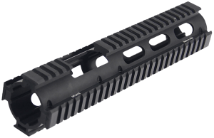 Leapers MTU015 Quad Rail Handguard Aluminum Matte Black Receiver