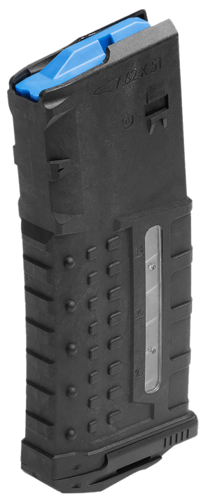 Leapers RBTDM25 25rd Windowed 308 Win Black Polymer/Steel