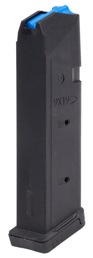Leapers RBTGL917 17rd 9mm Fits Glock Black Polymer/Steel