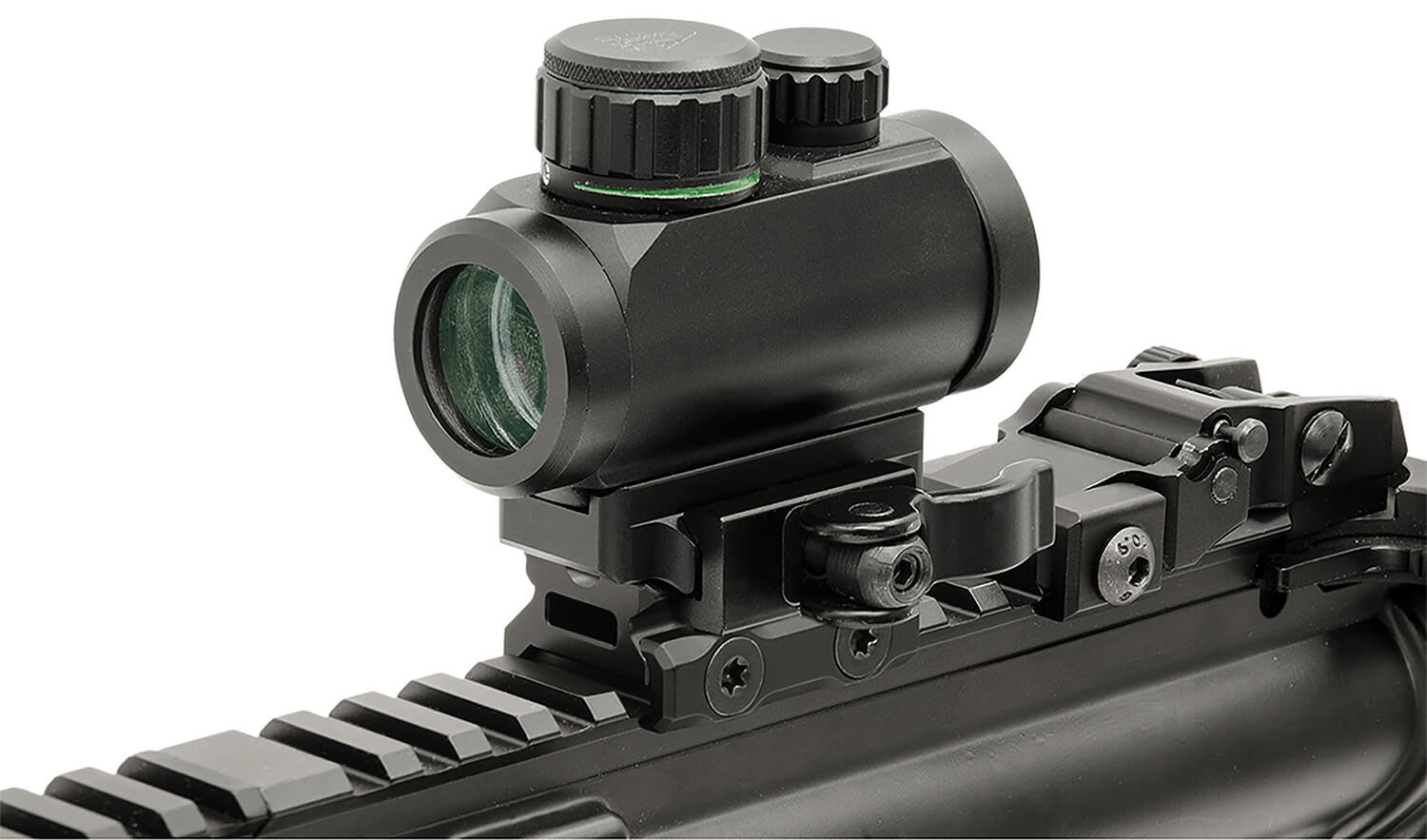 Leapers MTRSX5S Picatinny Riser Matte Black Anodized Aluminum Picatinny/Weaver Mount - Image 2