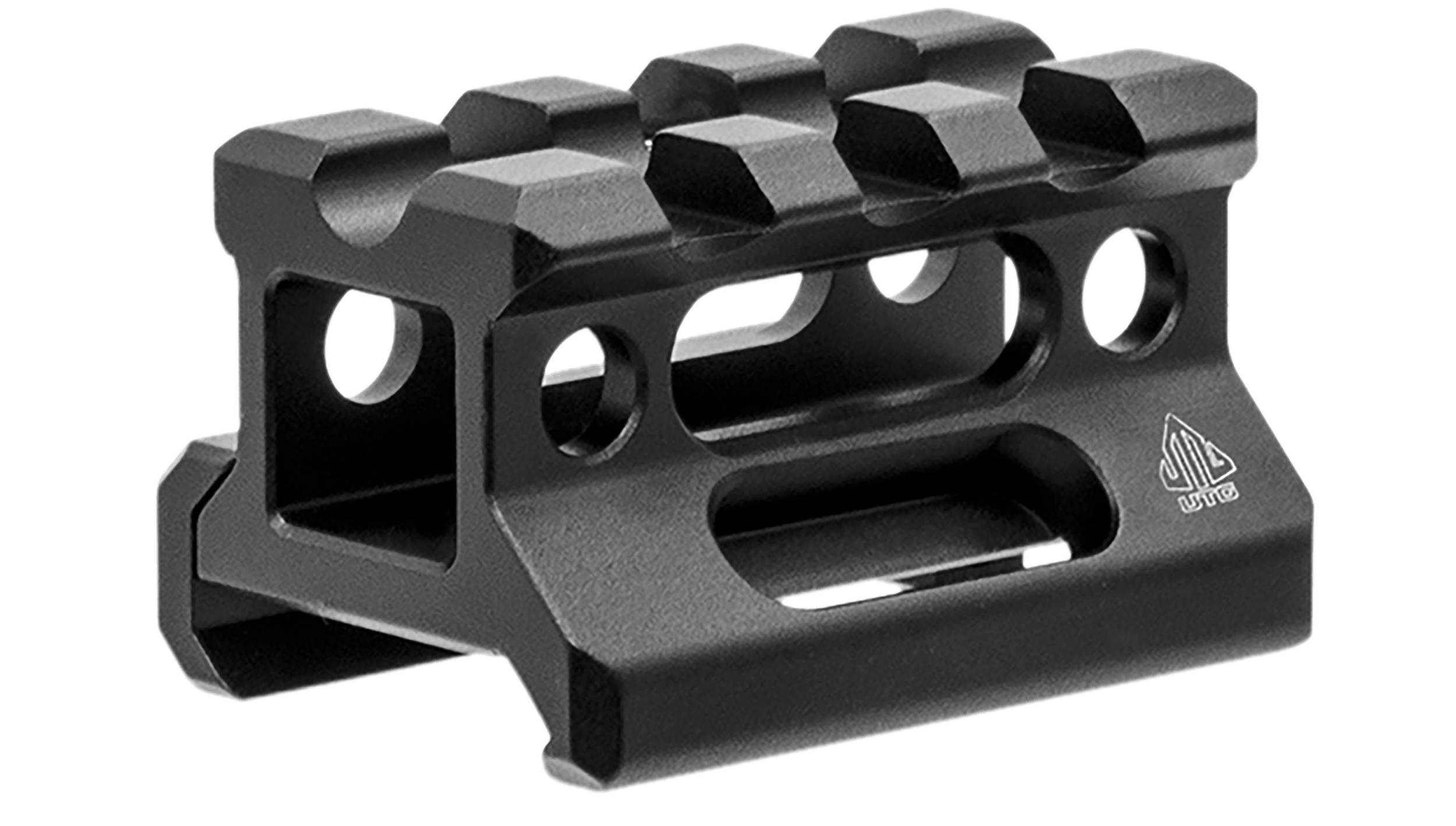 Leapers MTRSX7S Picatinny Riser Matte Black Anodized Aluminum Picatinny Mount