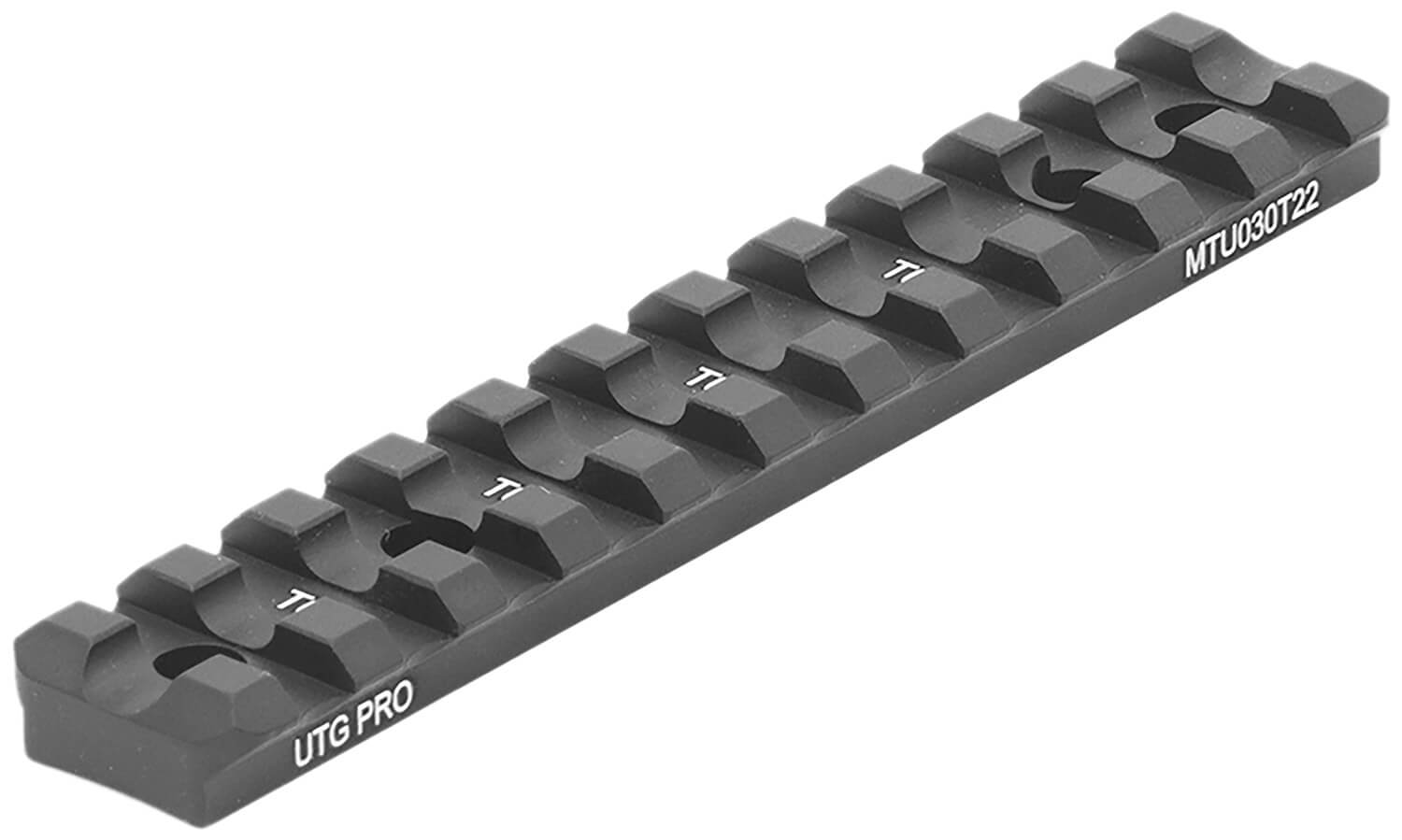 Leapers MTU030T22 Optic Mount Matte Black Anodized Aluminum Aluminum - Image 3