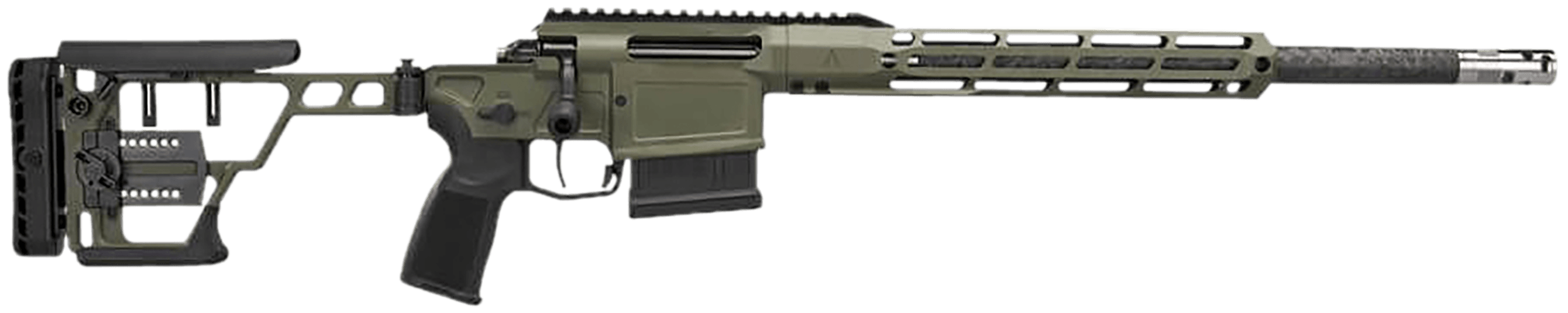 Sig Sauer CROSS6518BSAW Cross Sawtooth 6.5 Creedmoor 5+1 18" Carbon Fiber Wrapped Proof Research Threaded Barrel Moss Green Cerakote Picatinny Rail Receiver ARCA/M-LOK Handguard Precision Adj Folding Moss Green Aluminum Stock AR Compatible Reduced Ang