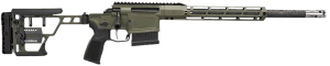 Sig Sauer CROSS6524BSAW Cross Sawtooth 6.5 Creedmoor 5+1 24" Carbon Fiber Wrapped Proof Research Threaded Barrel Moss Green Cerakote Picatinny Rail Receiver ARCA/M-LOK Handguard Precision Adj Folding Moss Green Aluminum Stock AR Compatible Reduced Ang