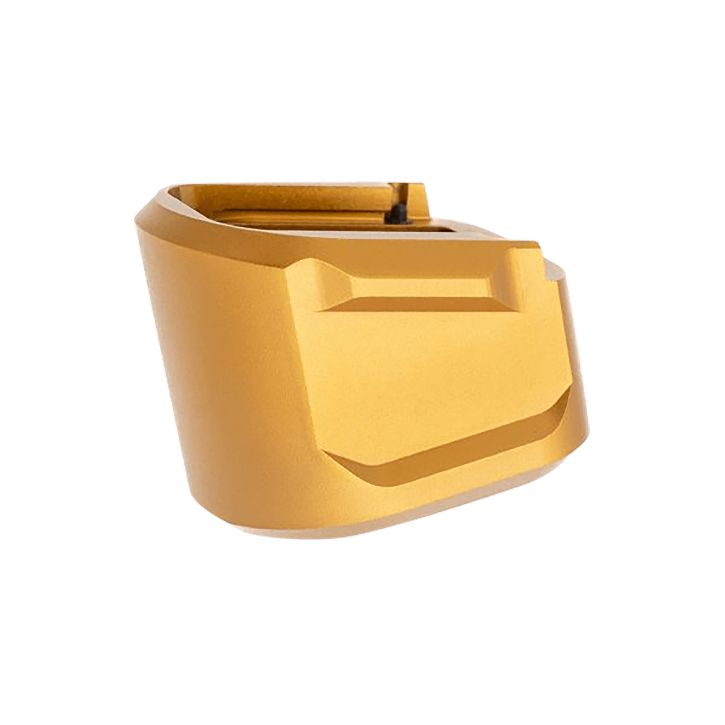 Tyrant CNC TDECHEMAGEX17GOLD Magazine Extension 9mm Fits Springfield Echelon 5rd Gold Aluminum