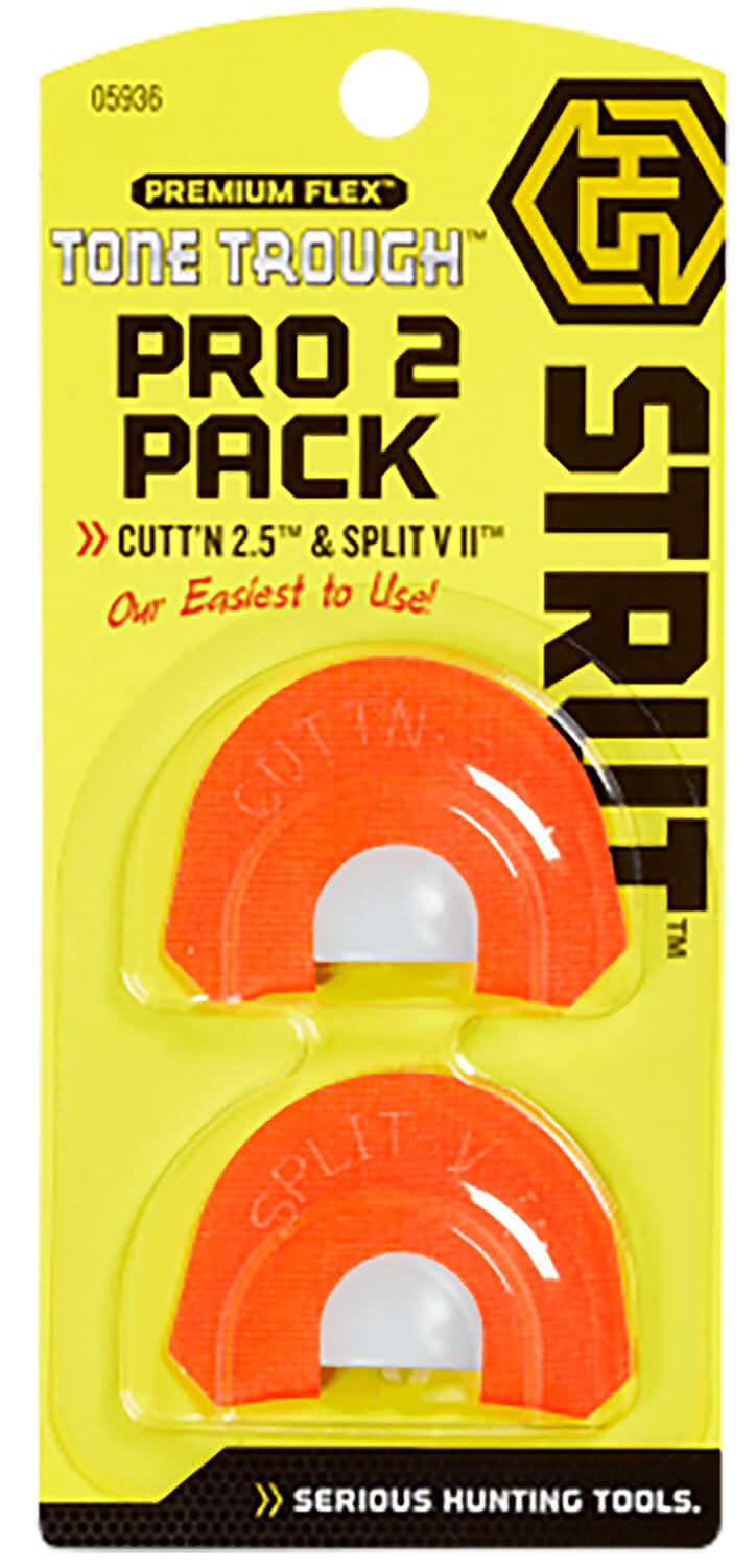 Hunters Specialties HSSTR05936 Tone Through Pro 2 Turkey Sounds Orange 2 Pack - Image 2
