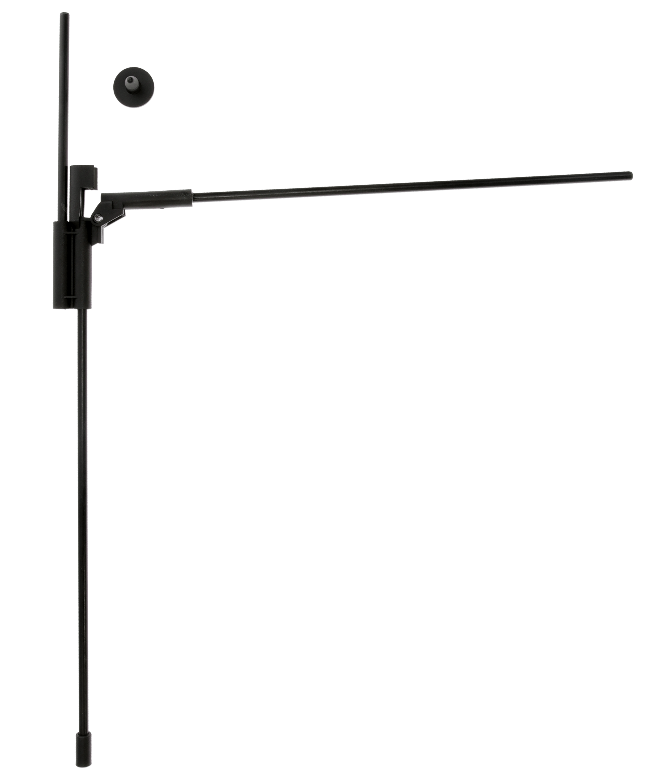 Hunters Specialties HSSTR07034 Dual Position Strut Stake Turkey Species Black Fiberglass/Plastic