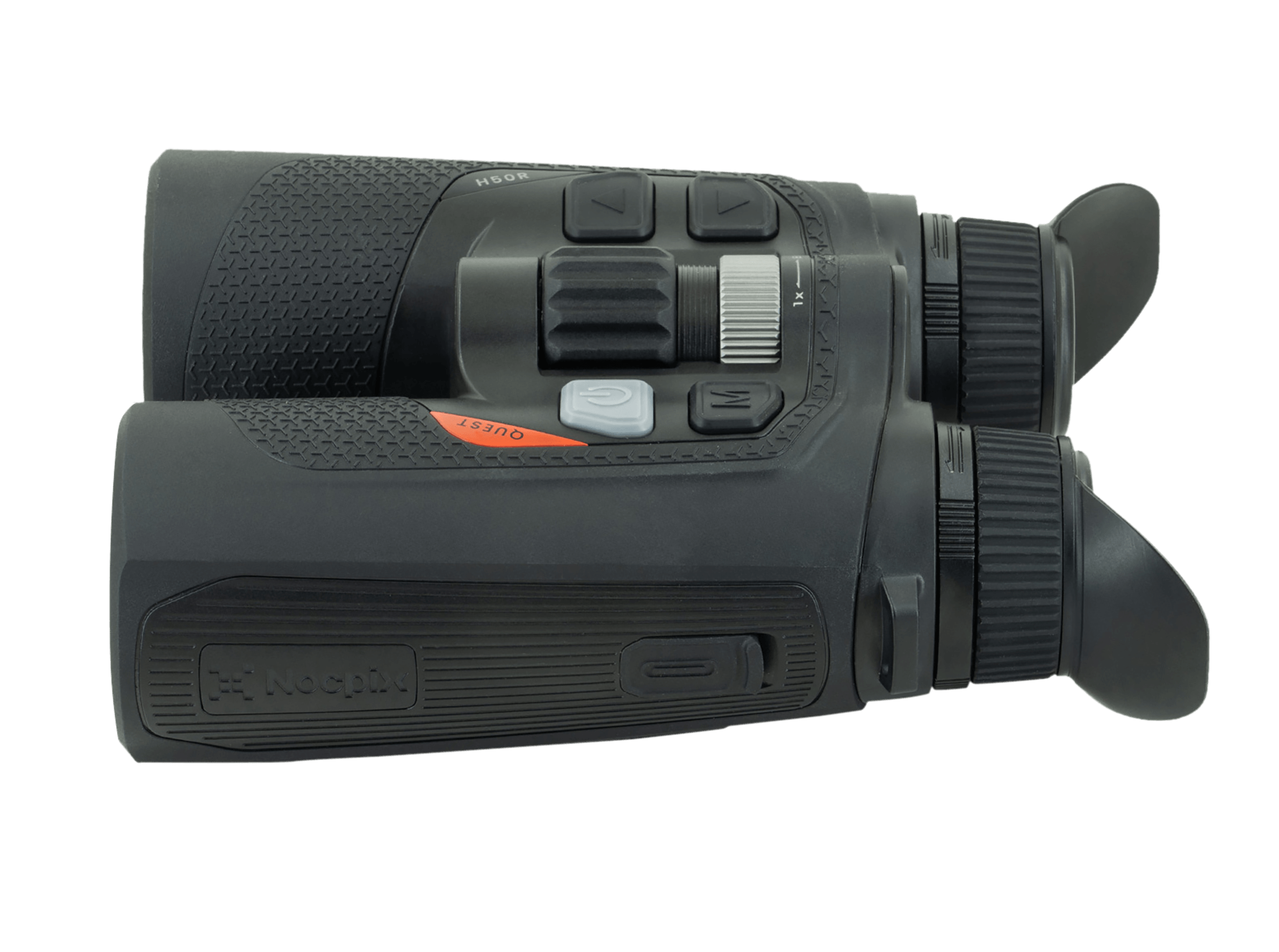 iRay USA QUESTH50R Quest H50R 4-8x 50mm 2850 yds Detection Range AMOLED Display Black Polymer