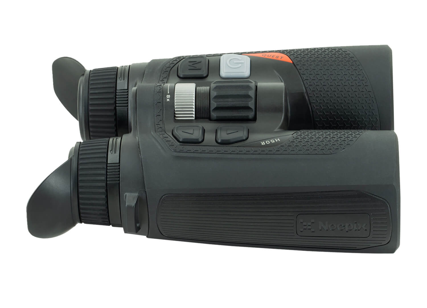 iRay USA QUESTH50R Quest H50R 4-8x 50mm 2850 yds Detection Range AMOLED Display Black Polymer - Image 2