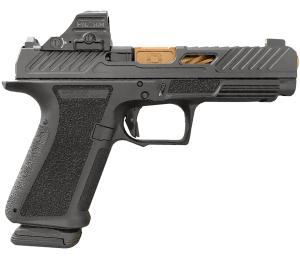 Shadow Systems SS-1011-H MR920 Elite w/Optic 9mm Luger 15+1 4.50" Bronze TICN Match Grade Spiral Barrel Black Cerakote Optic Cut/Serrated/Window Cut Steel Slide Black Polymer Frame w/Beavertail & Picatinny Rail Holosun 507C Red Dot
