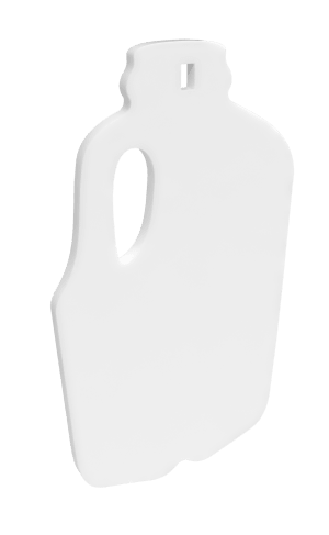 Birchwood Casey BC-47712 Centerfire Silhouette Milk Jug 3/8" AR500 Steel Target