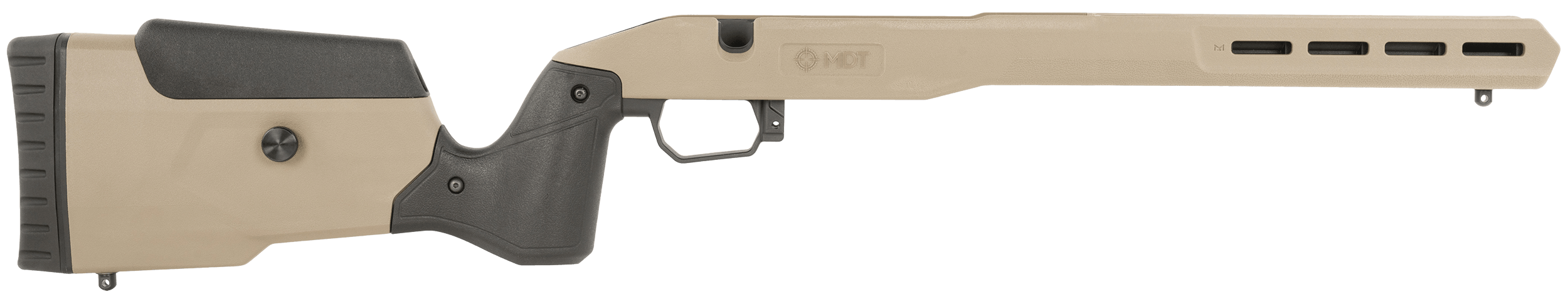Mdt Sporting Goods Inc 109545FDE Field Stock FDE Fits Ruger American LA 32.22" OAL