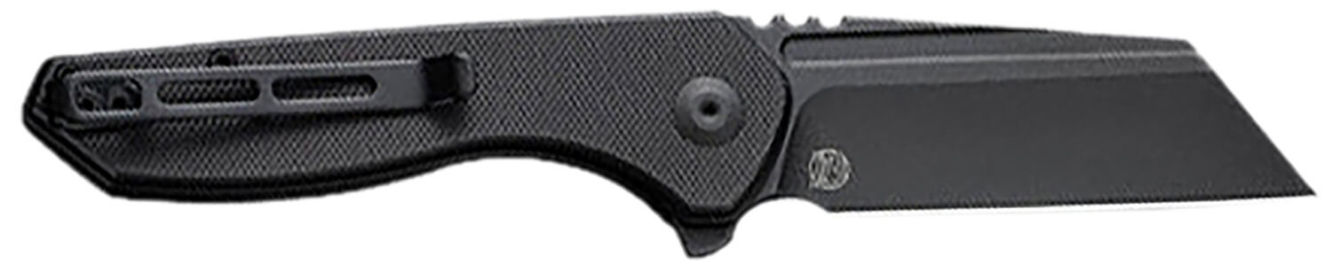 Civivi Knives C23036-1 ExOne 2.94" Folding Reverse Tanto Plain Black Stonewashed Nitro-V Steel Blade Black Textured G10 Handle - Image 2