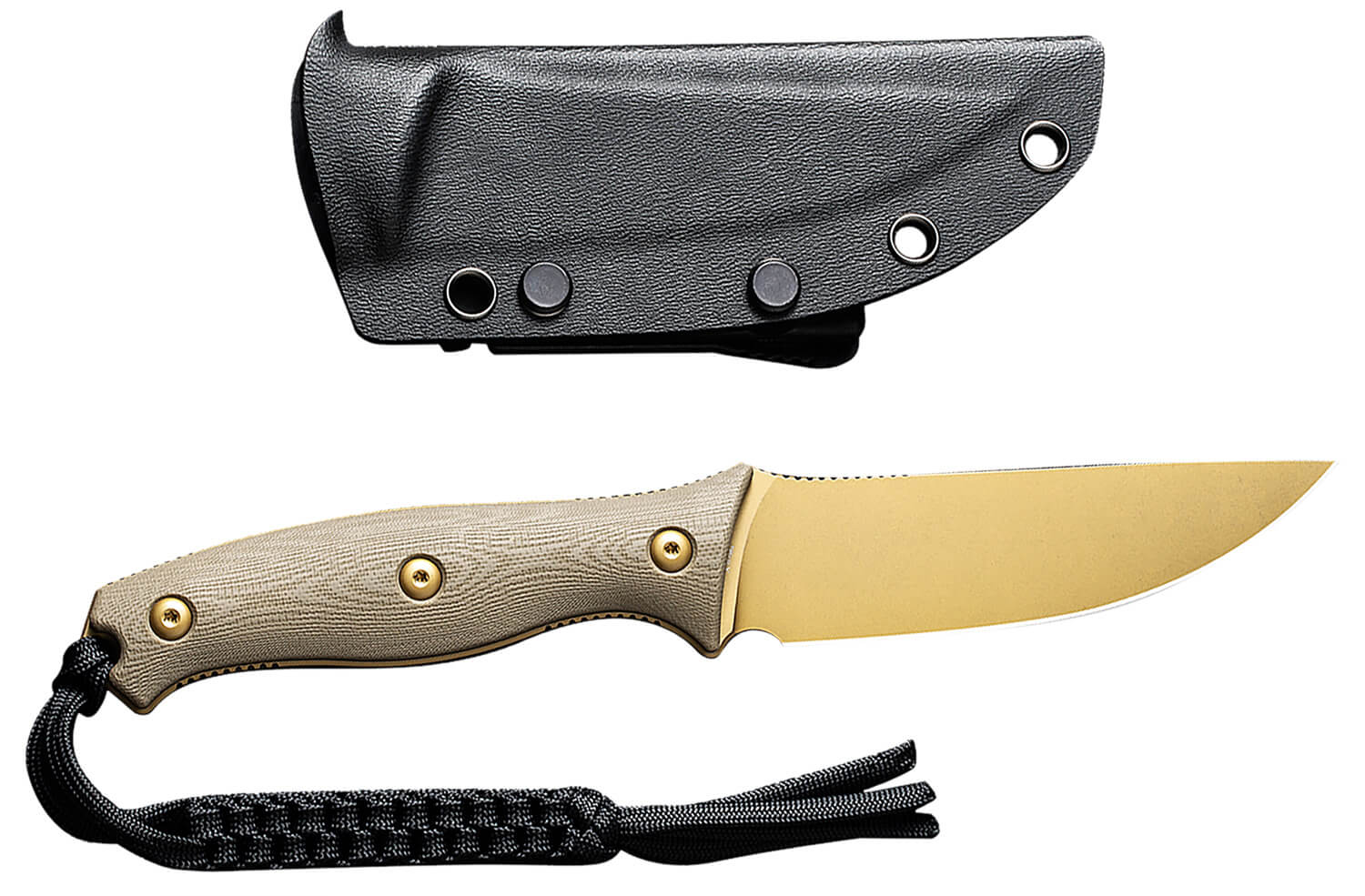 Civivi Knives C23041-2 Stormridge 3.92" Fixed Straight Back Plain Desert Tan Stonewashed Nitro-V Steel Blade Tan Textured G10 Handle - Image 2