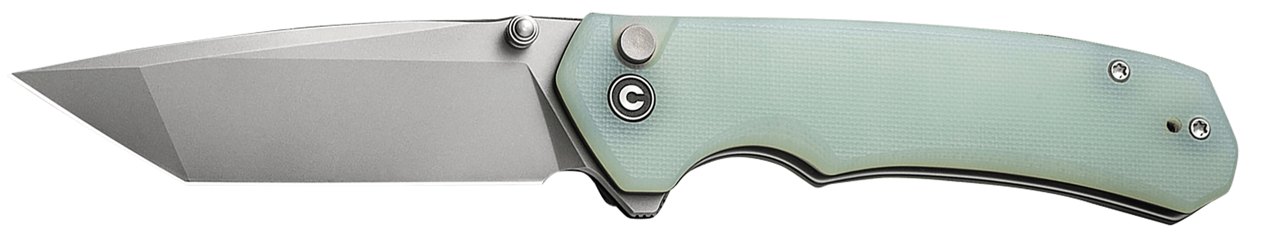 Civivi Knives C19059C-3 Brazen 3.46" Folding Plain Stonewashed D2 Steel Blade Natural G10 Handle