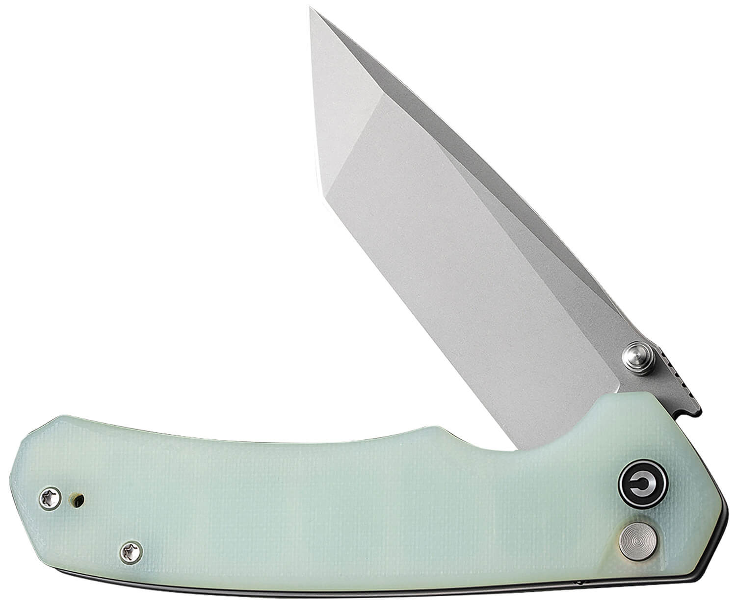 Civivi Knives C19059C-3 Brazen 3.46" Folding Plain Stonewashed D2 Steel Blade Natural G10 Handle - Image 3