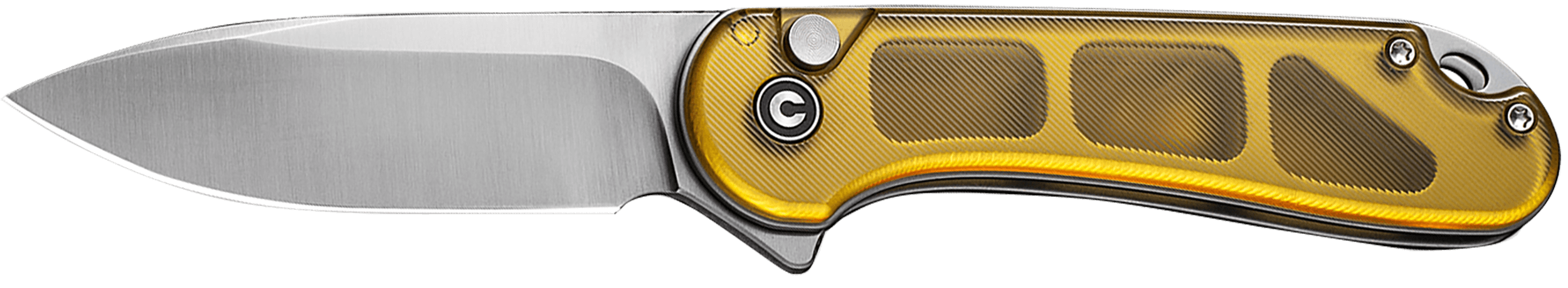 Civivi Knives C18062P-7 Elementum II EDC 2.96" Folding Drop Point Plain Satin Nitro-V Steel Blade Ultem Handle