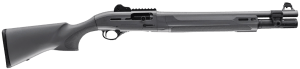 Beretta USA J131M2CTT187GR 1301 Tactical C Mod 2 12 Gauge Semi-Auto 3" 7+1 18.50" Chrome Lined Steel Barrel  Picatinny Rail Aluminum Receiver  Gray w/Aggressive Texture Gray Fixed Synthetic Stock
