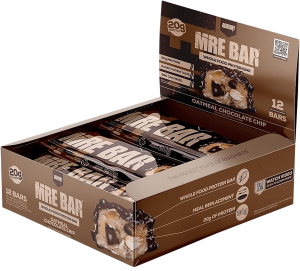 Redcon1 RC1MREBOCC12 MRE Protein Bar Oatmeal Chocolate Chip 12 Pack