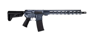 Shark Coast Tactical 300-100-1000-26 Arctic White  5.56 NATO 30+1 16" Black Nitride Threaded Barrel  White Pearl w/Bluish Tint Cerakote Picatinny Rail Aluminum Receiver  M-LOK Handguard  Magpul SL-K Black Polymer Stock  Black Polymer Grip  Right Hand