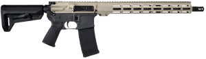 Shark Coast Tactical 300-055-1000-20 Badger  5.56 NATO 30+1 16" Black Nitride Threaded Barrel  Gray & Tan Cerakote Picatinny Rail Aluminum Receiver  M-LOK Handguard  Magpul SL-K Black Polymer Stock  Black Polymer Grip  Right Hand