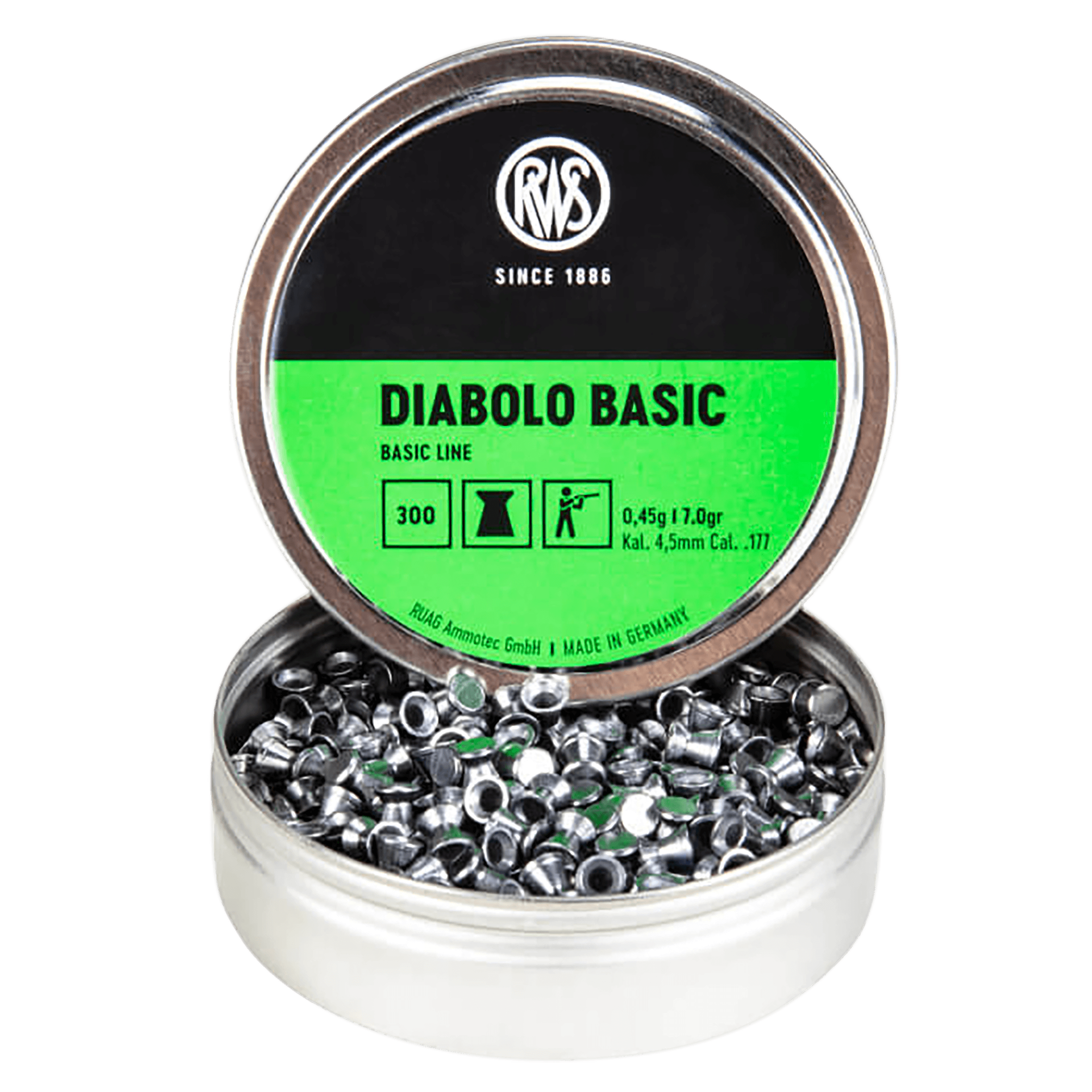 Umarex USA 2317398 Diabolo Basic Basic Line 177 300 CT Umarex USA 2317398 Diabolo Basic Basic Line 177 300 CT