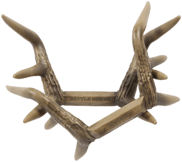 Flextone FLXFLXDR064 Battle Bones Rattling Antlers Attracts Deer Species Brown Flextone FLXFLXDR064 Battle Bones Rattling Antlers Attracts Deer Species Brown