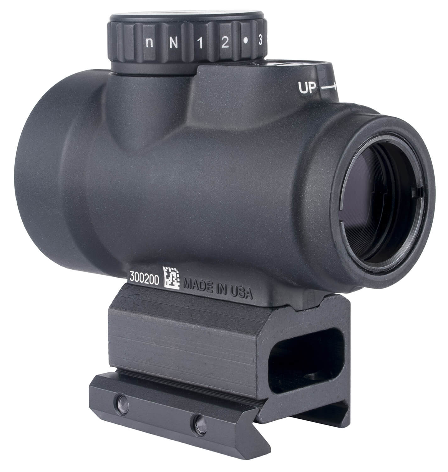 Trijicon 2200302 MRO SD Black 1x25mm 2 MOA Red Dot Reticle Full Co-Witness Mount - Image 2