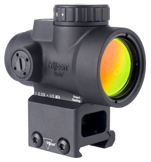 Trijicon 2200303 MRO SD  Black 1x25mm 2 MOA Red Dot Reticle Lower 1/3 Co-Witness Mount